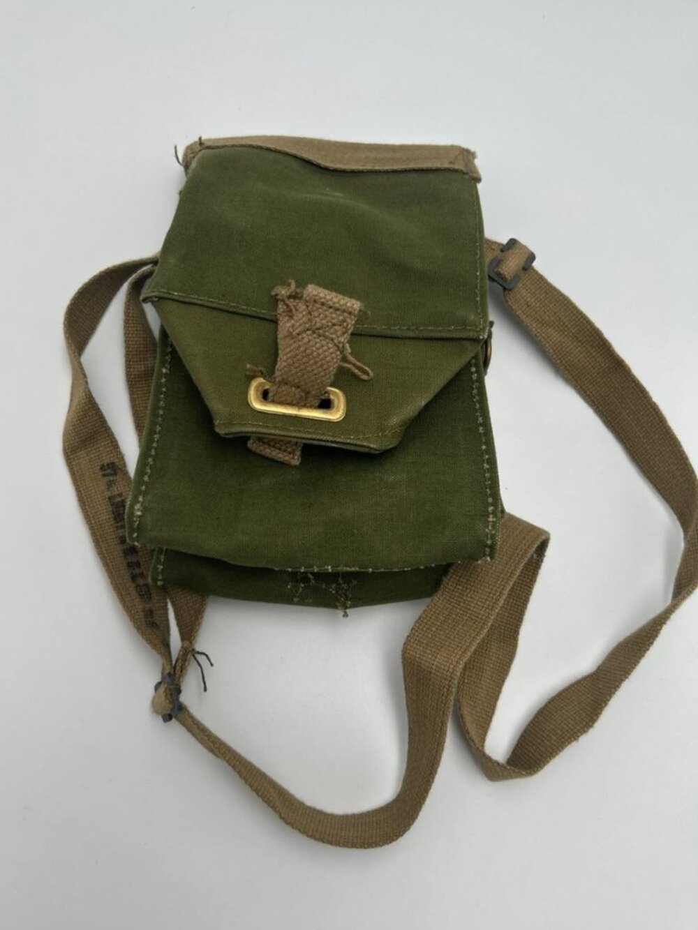 🎖️ Vintage WWII British Army Pattern 37 Webbing Haversack Bag